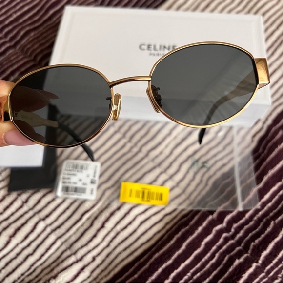 Celine triomphe metal 01 sunglasses - Picture 4 of 7